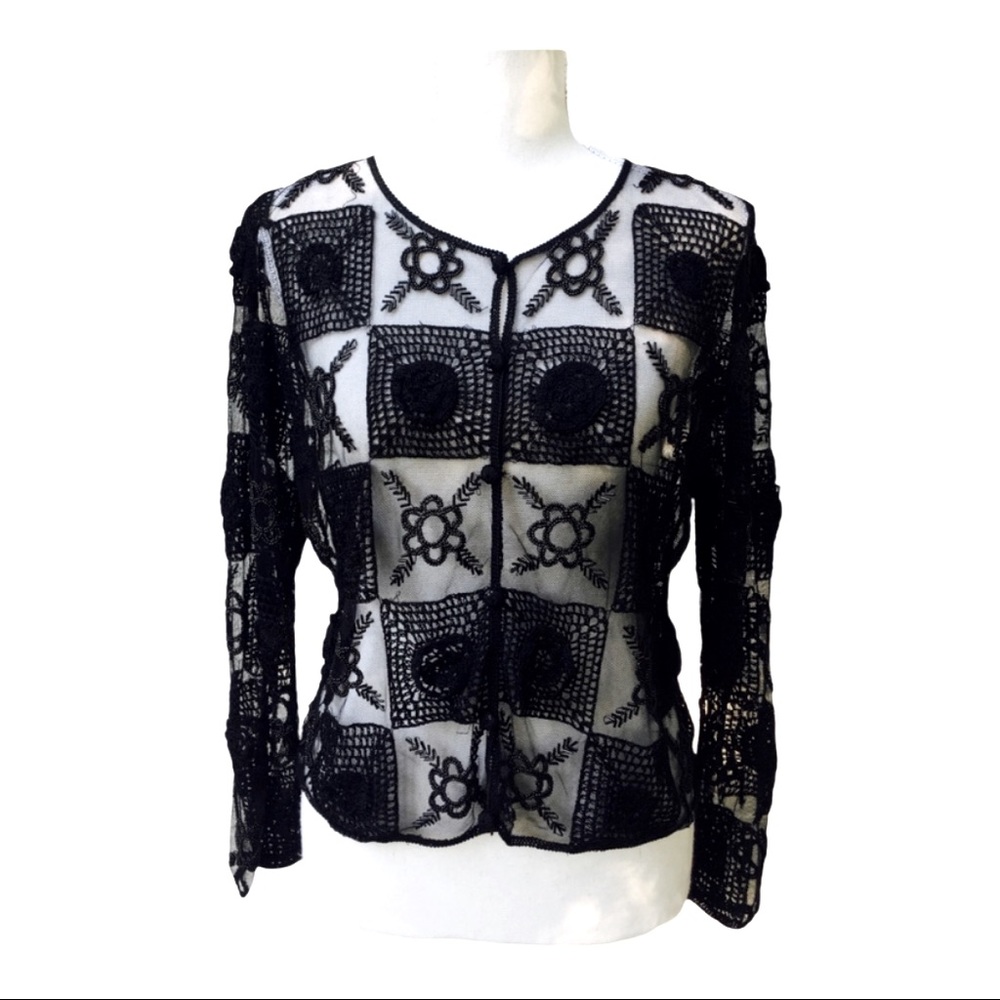 Kroshetta By Papillon Beaded Evening Jacke…